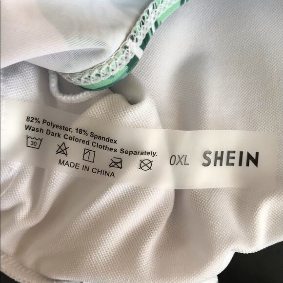 SHEIN High Neck Cutout Bikini Crop Top - Picture 4 of 4